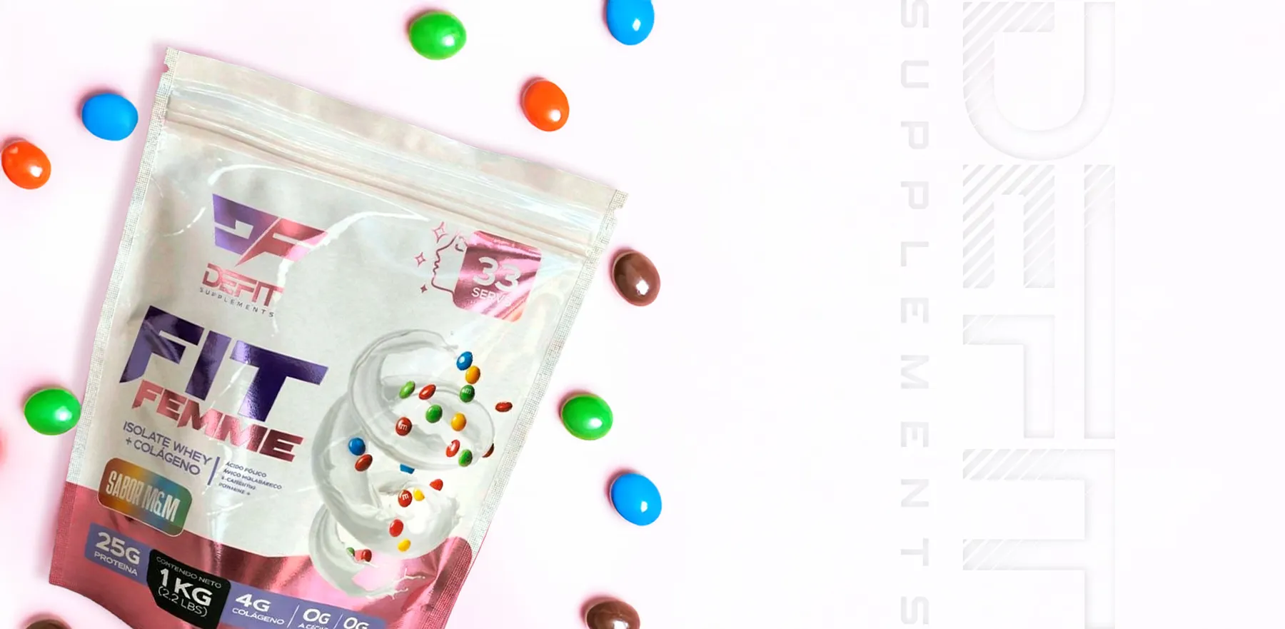 Fit Femme sabor M&M